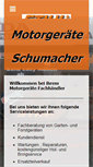 Mobile Screenshot of motor-schumacher.de